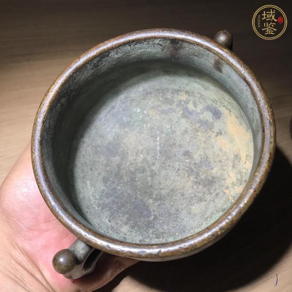 古玩銅器戟耳爐真品鑒賞圖