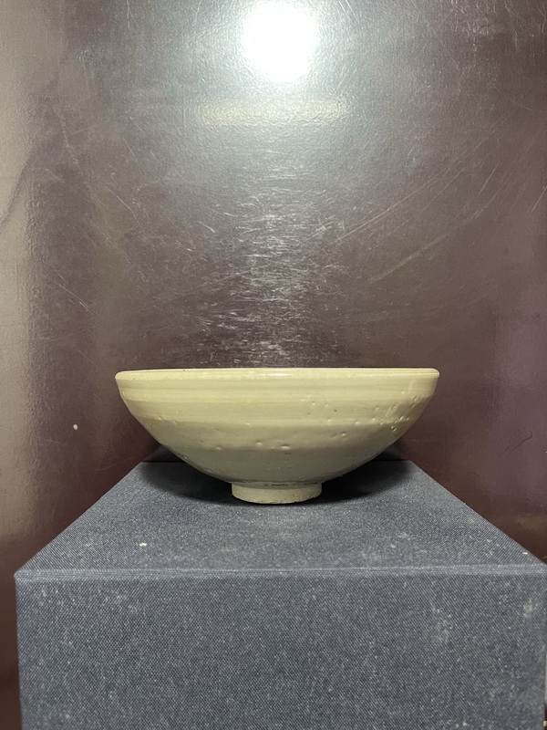 古玩陶瓷元卵白釉壽字大碗拍賣，當(dāng)前價(jià)格6800元