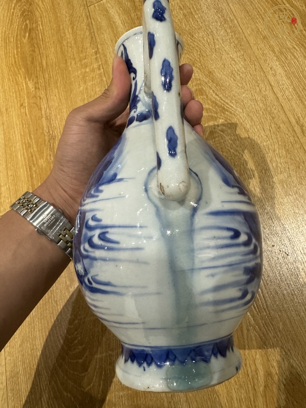 古玩陶瓷青花壺真品鑒賞圖