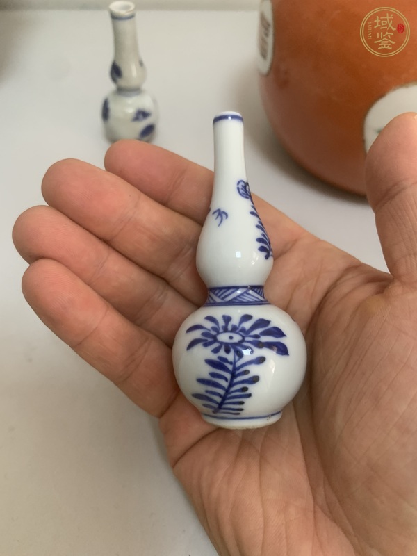 古玩陶瓷青花葫蘆瓶真品鑒賞圖