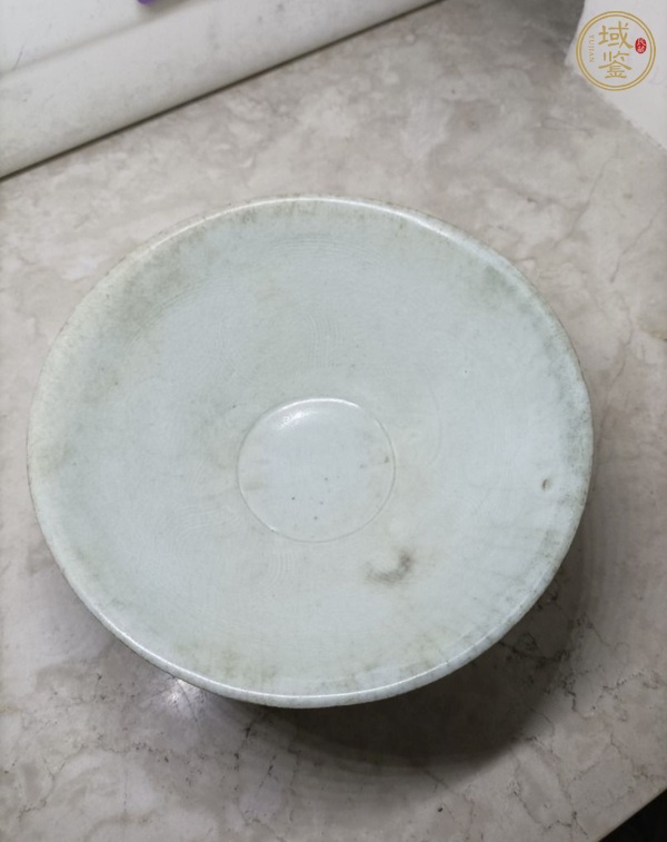 古玩陶瓷青白瓷劃花碗真品鑒賞圖