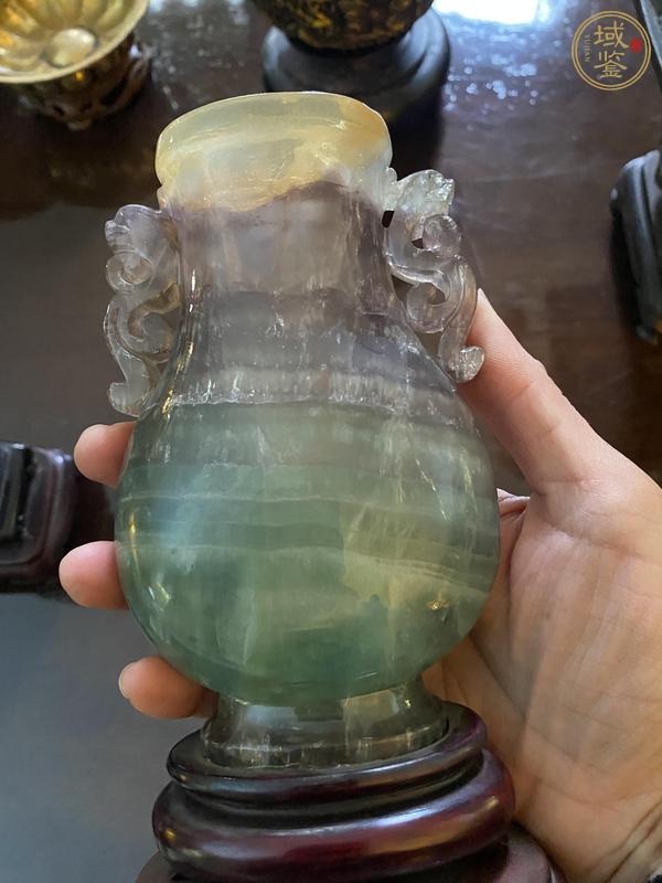 古玩玉器玉觀賞瓶真品鑒賞圖