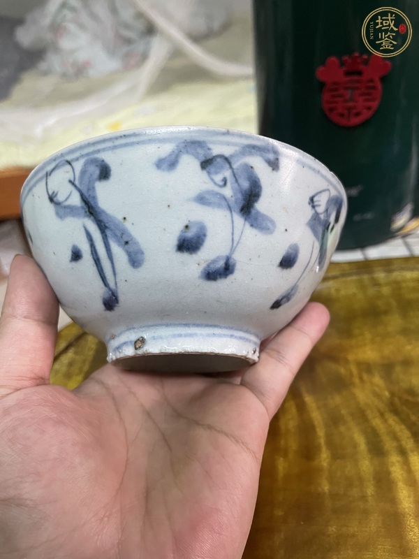 古玩陶瓷青花碗真品鉴赏图