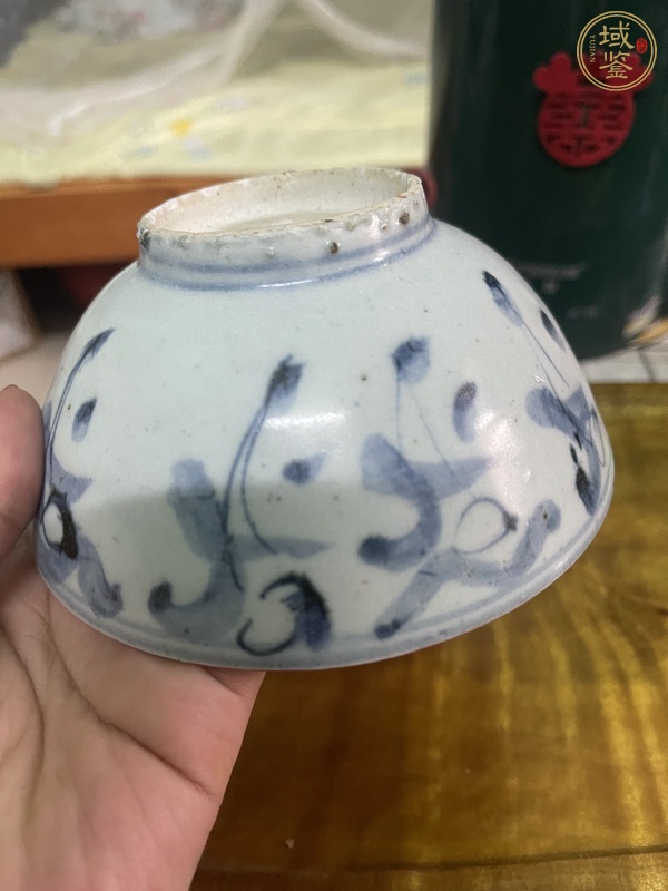 古玩陶瓷青花碗真品鉴赏图