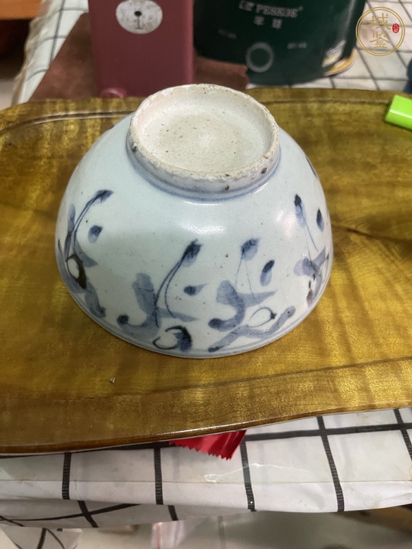 古玩陶瓷青花碗真品鉴赏图