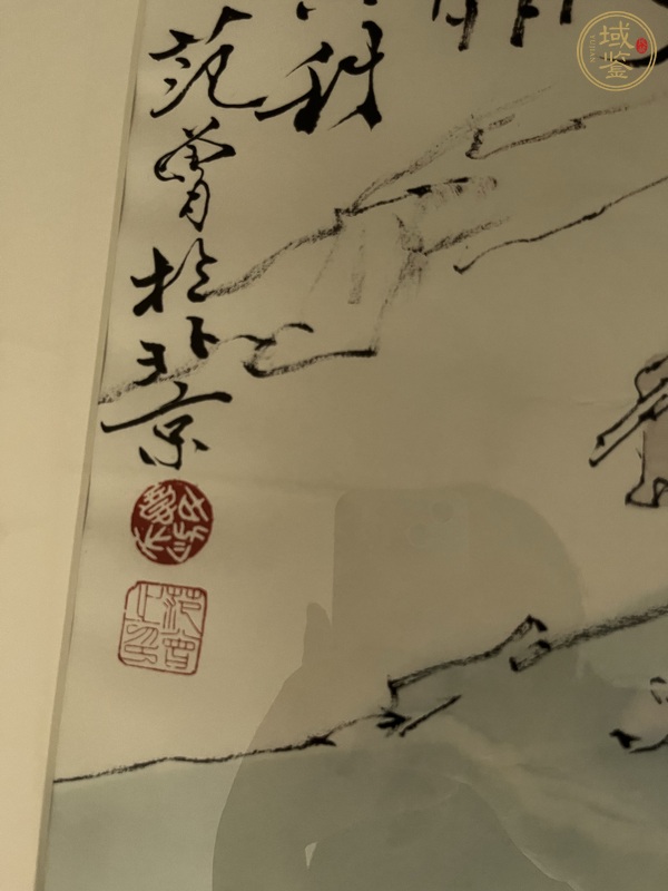 古玩字畫老子出關限量版畫真品鑒賞圖