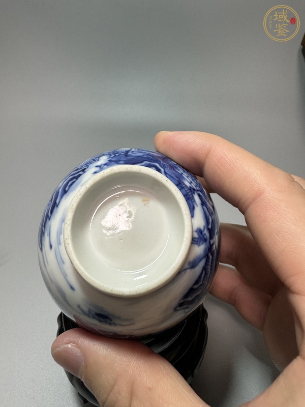 古玩陶瓷青花執(zhí)杯真品鑒賞圖