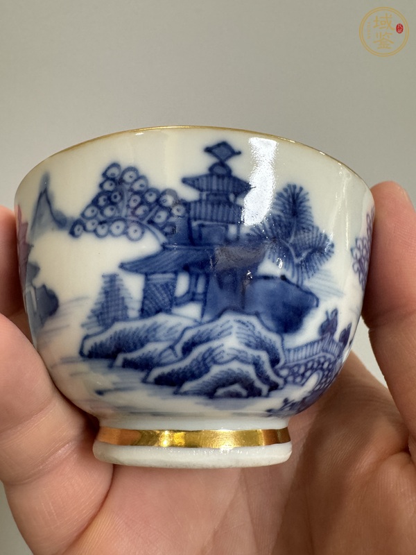 古玩陶瓷青花執(zhí)杯真品鑒賞圖