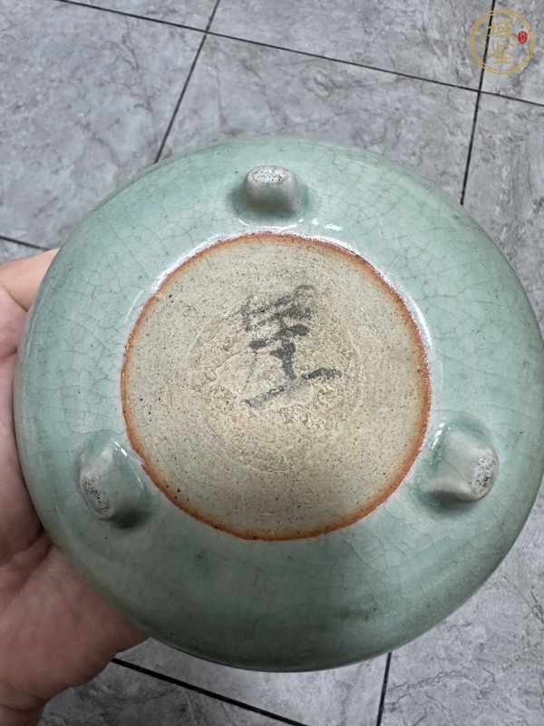 古玩陶瓷乾隆香爐真品鑒賞圖