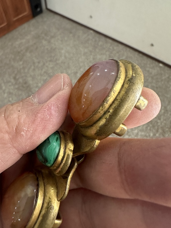 古玩玉器鑲嵌帶扣拍賣,當(dāng)前價格4800元