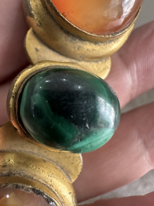 古玩玉器鑲嵌帶扣拍賣,當(dāng)前價格4800元