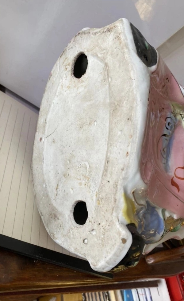 古玩陶瓷文財神塑像拍賣,當前價格298元