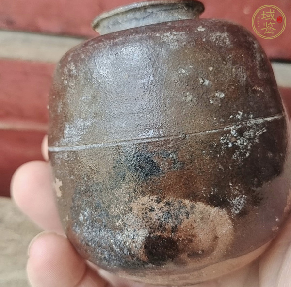 古玩陶瓷洪塘窯褐釉茶器真品鑒賞圖