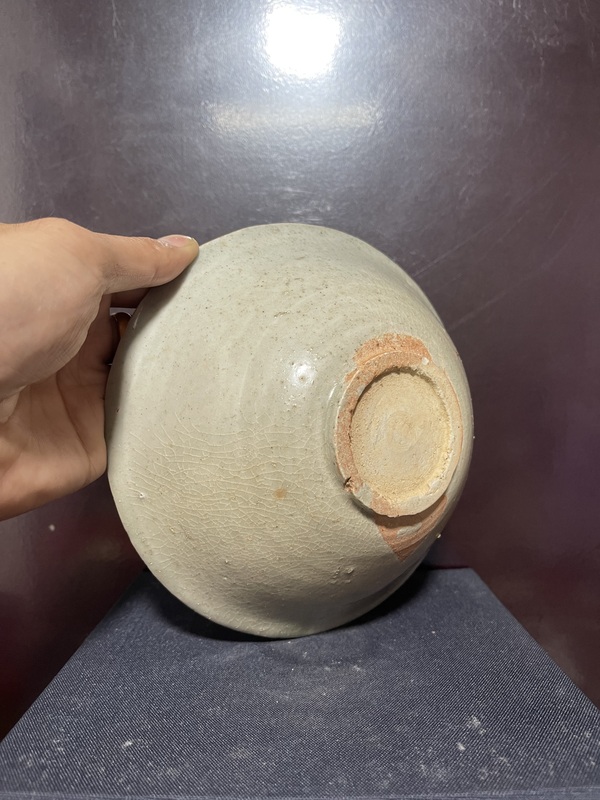 古玩陶瓷宋元影青釉梅花出筋碗。拍賣,當前價格6800元