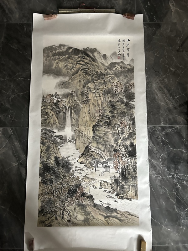古玩字畫李林宏《山水清音》拍賣,當前價格850元
