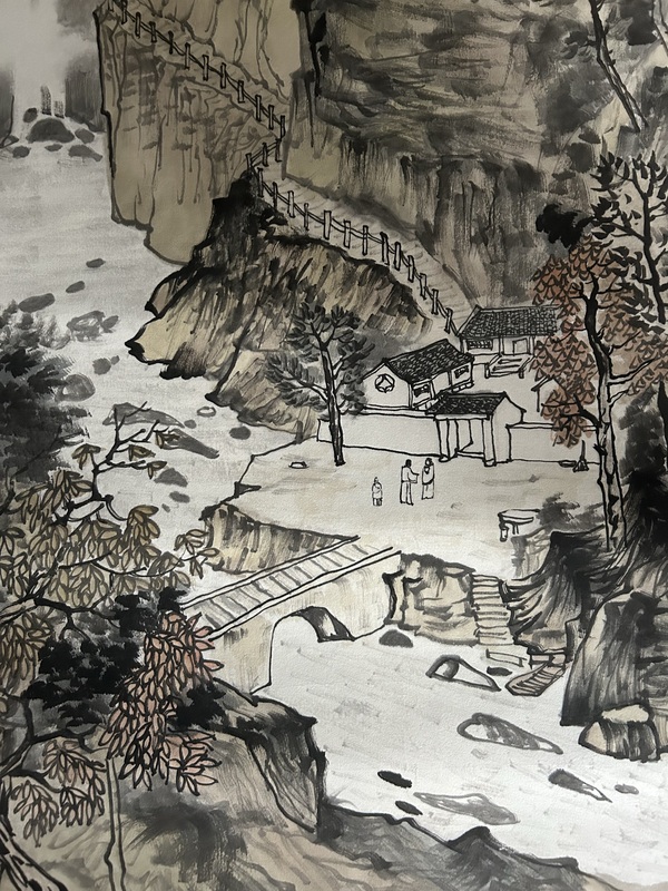古玩字畫李林宏《山水清音》拍賣,當前價格850元