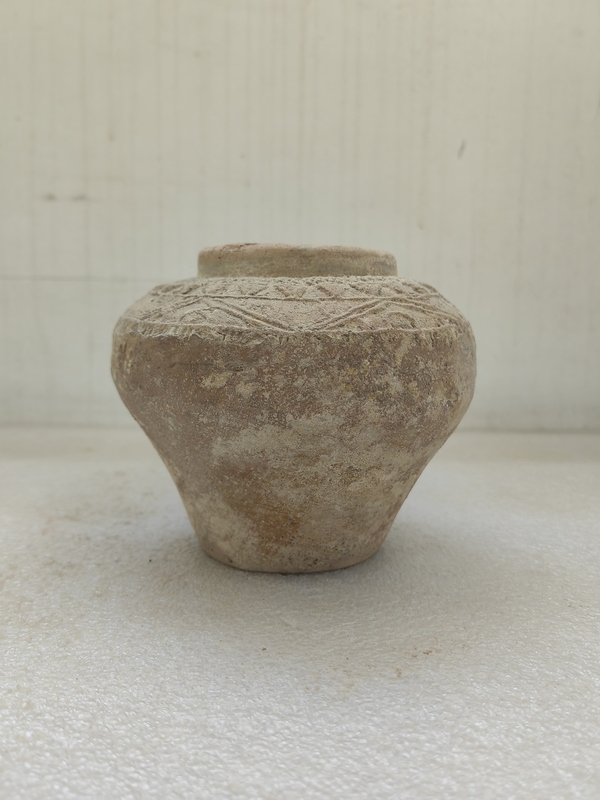 古玩陶瓷黃釉罐拍賣,當前價格680元