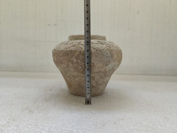 古玩陶瓷黃釉罐拍賣,當前價格680元
