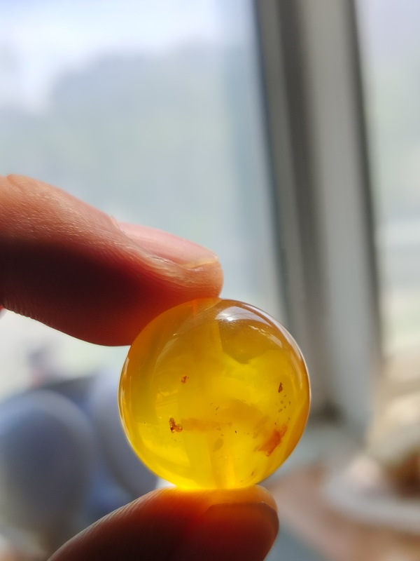 古玩玉器天然金絞蜜蠟珠拍賣,當前價格666元