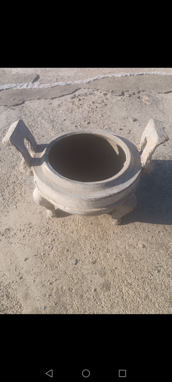 古玩陶瓷戰(zhàn)國(guó)~灰陶三足鼎【館藏品】拍賣,當(dāng)前價(jià)格0元