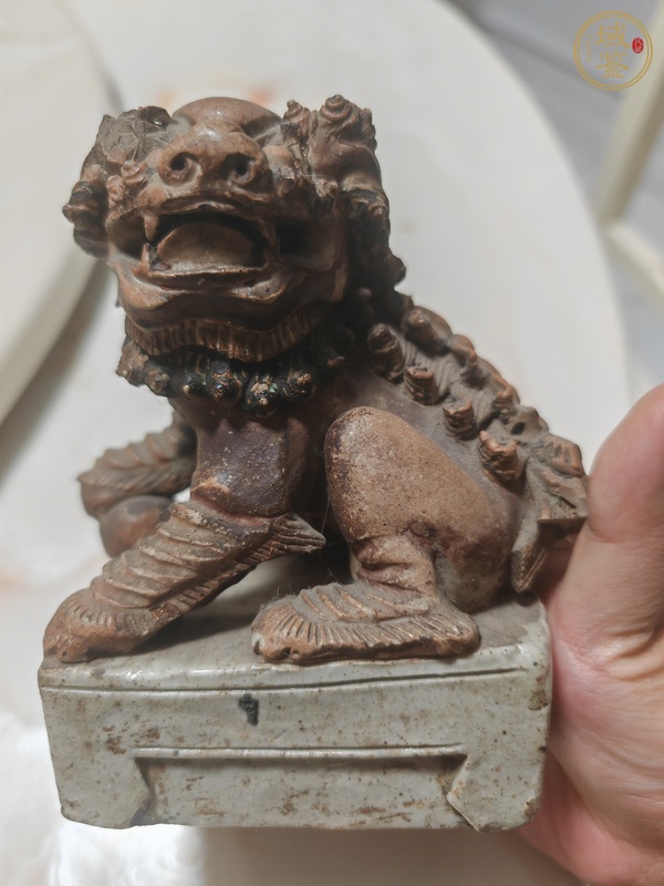 古玩雜項(xiàng)雕塑獅真品鑒賞圖