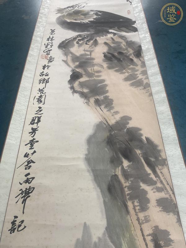 古玩字畫鷹真品鑒賞圖