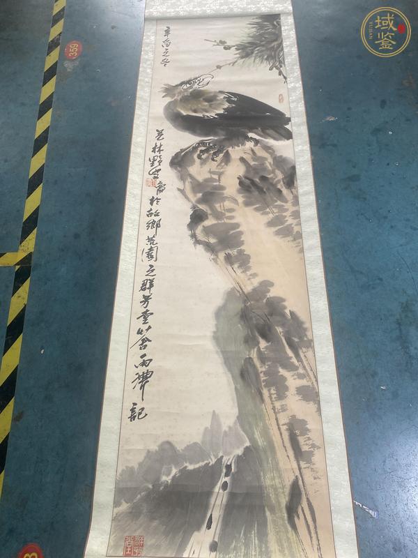 古玩字畫鷹真品鑒賞圖