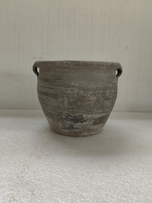 古玩陶瓷灰陶雙系罐拍賣,當(dāng)前價(jià)格450元