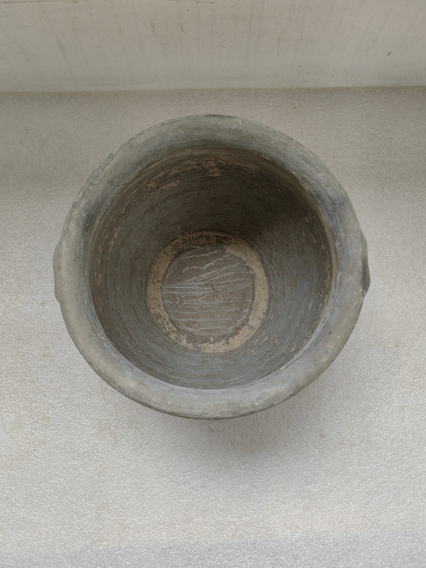 古玩陶瓷灰陶雙系罐拍賣,當(dāng)前價(jià)格450元