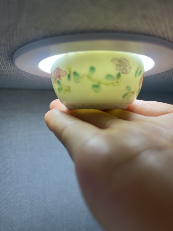 古玩陶瓷粉彩小蓋盒拍賣,當前價格1500元