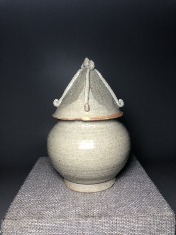 古玩陶瓷精品青白釉塔式罐拍賣,當前價格0元