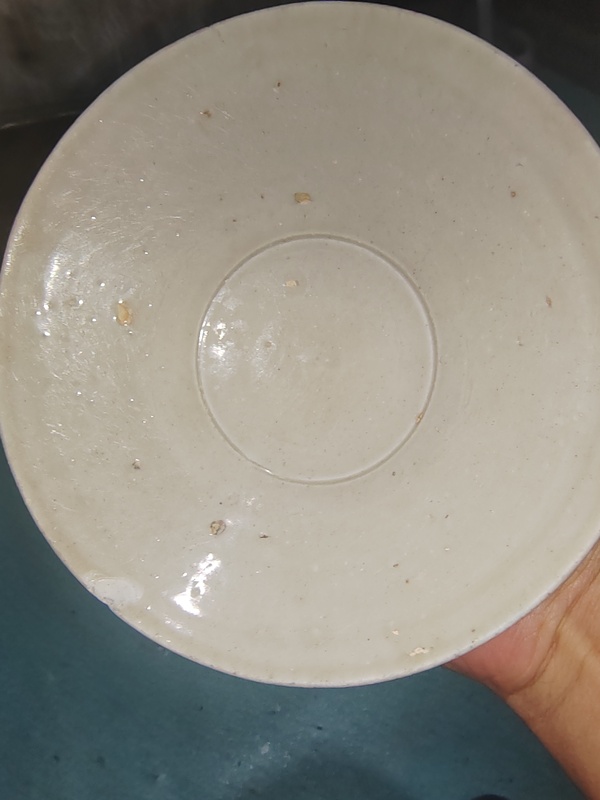 古玩陶瓷青白釉唇口碗拍賣,當前價格988元