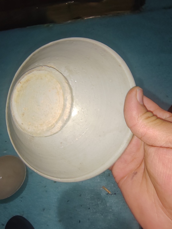 古玩陶瓷青白釉唇口碗拍賣,當前價格988元