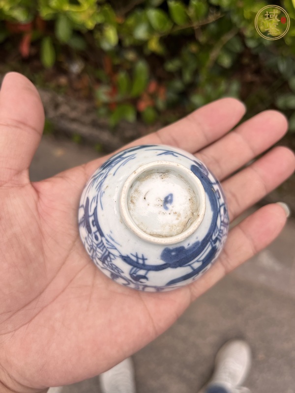 古玩陶瓷青花杯真品鑒賞圖