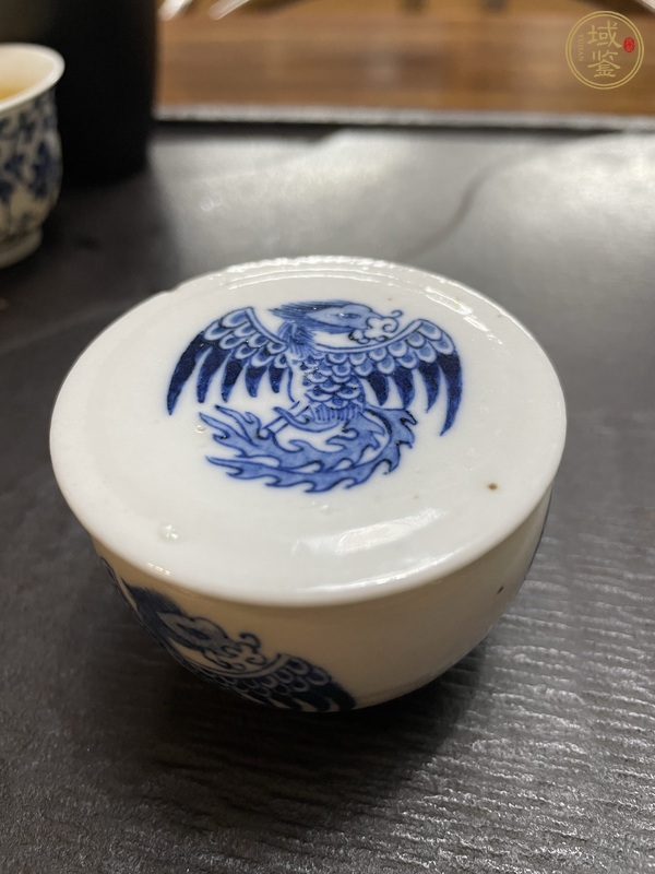 古玩陶瓷青花蓋缸真品鑒賞圖