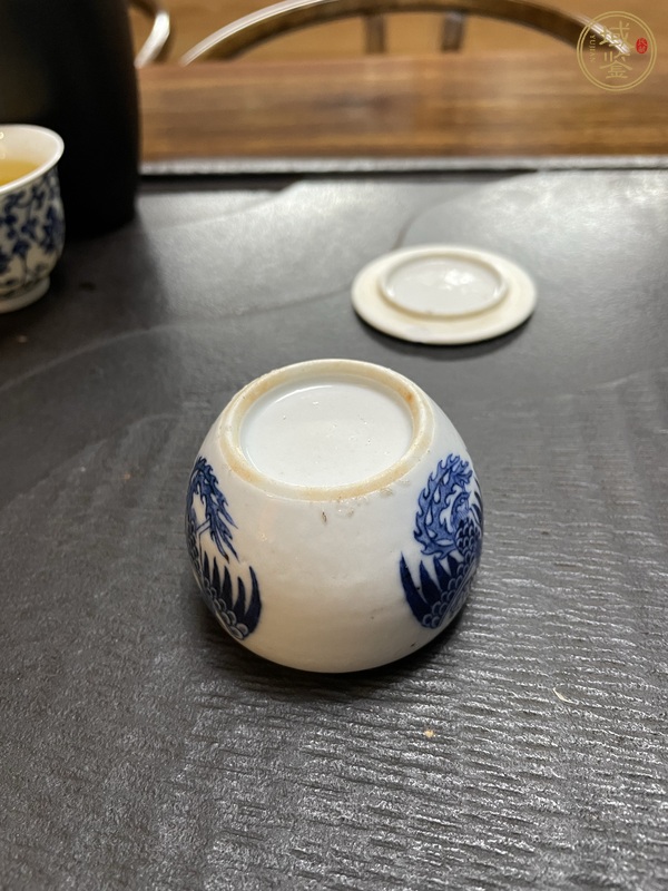 古玩陶瓷青花蓋缸真品鑒賞圖