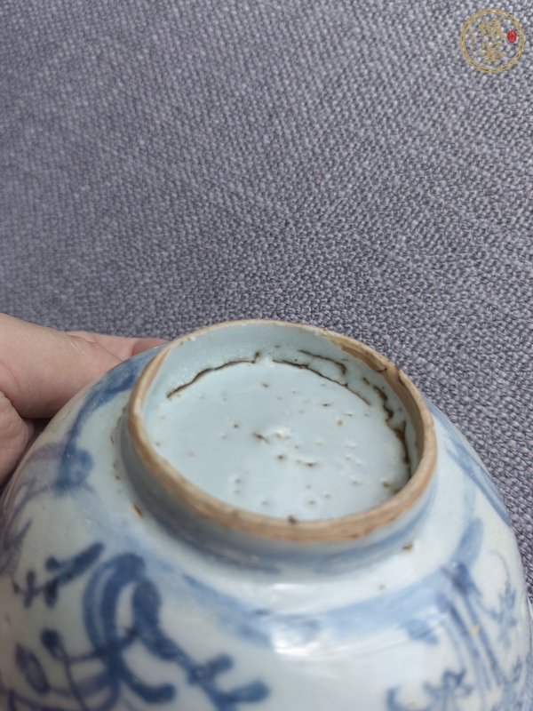 古玩陶瓷青花碗真品鑒賞圖