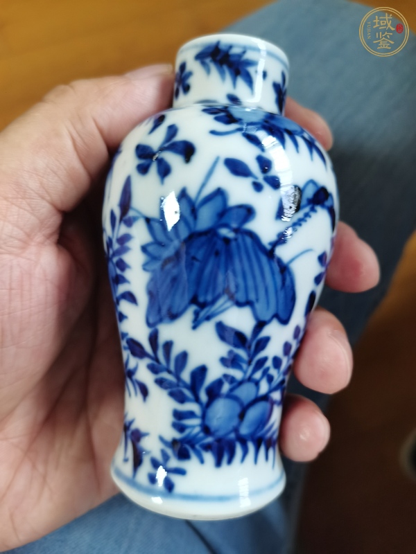 古玩陶瓷青花瓶真品鑒賞圖