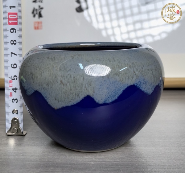 古玩陶瓷窯變釉香爐真品鑒賞圖