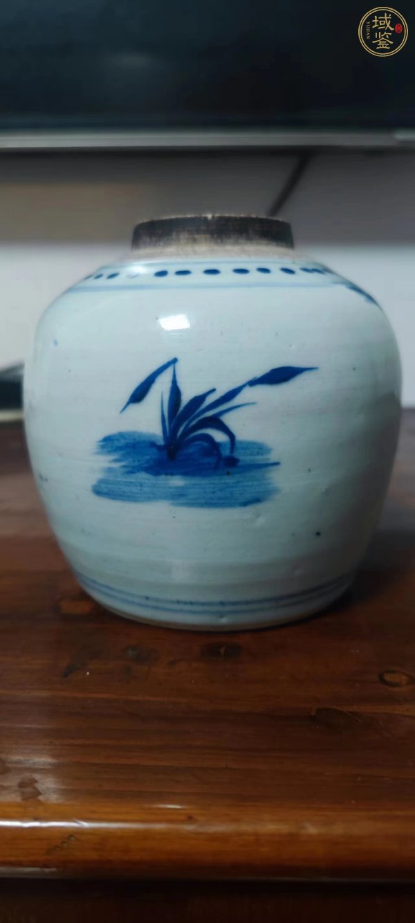 古玩陶瓷青花罐真品鑒賞圖