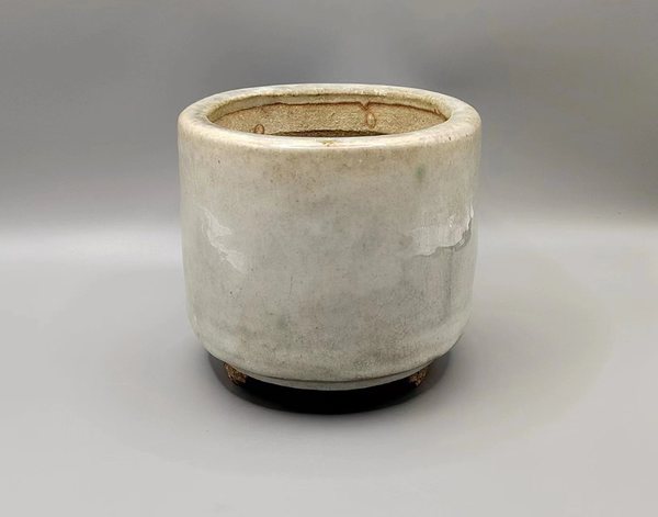 古玩陶瓷影青釉三足筒爐拍賣,當前價格188元