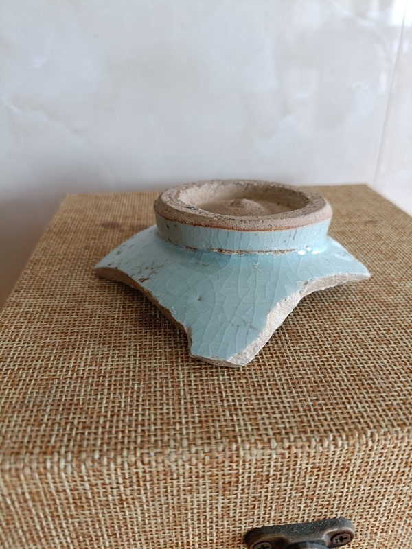古玩陶瓷元代青花火焰紋整底標(biāo)本拍賣,當(dāng)前價格2850元
