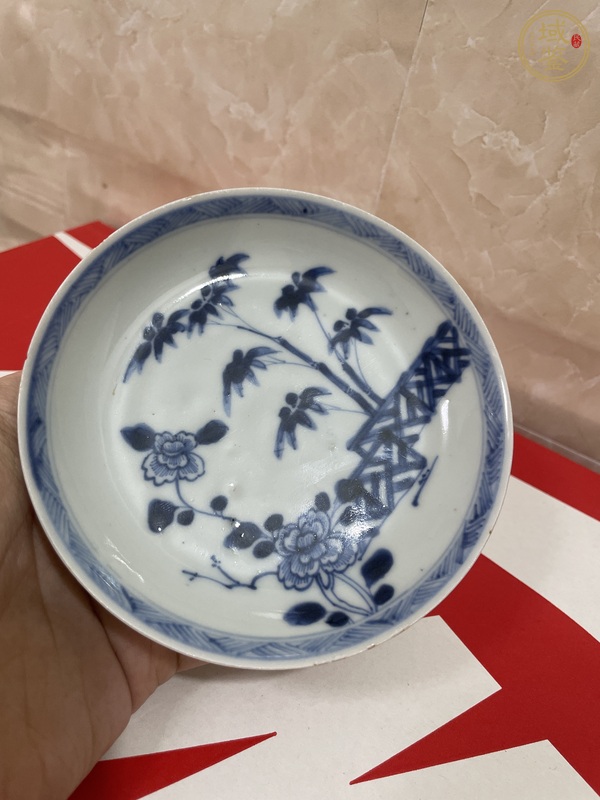 古玩陶瓷青花盤真品鑒賞圖