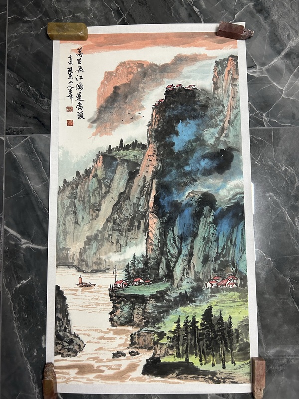 古玩轉(zhuǎn)賣張軍峰《鴻運當頭》拍賣，當前價格2000元