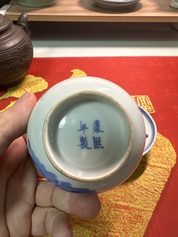 古玩陶瓷青花三才花鳥紋蓋碗拍賣，當(dāng)前價(jià)格2800元