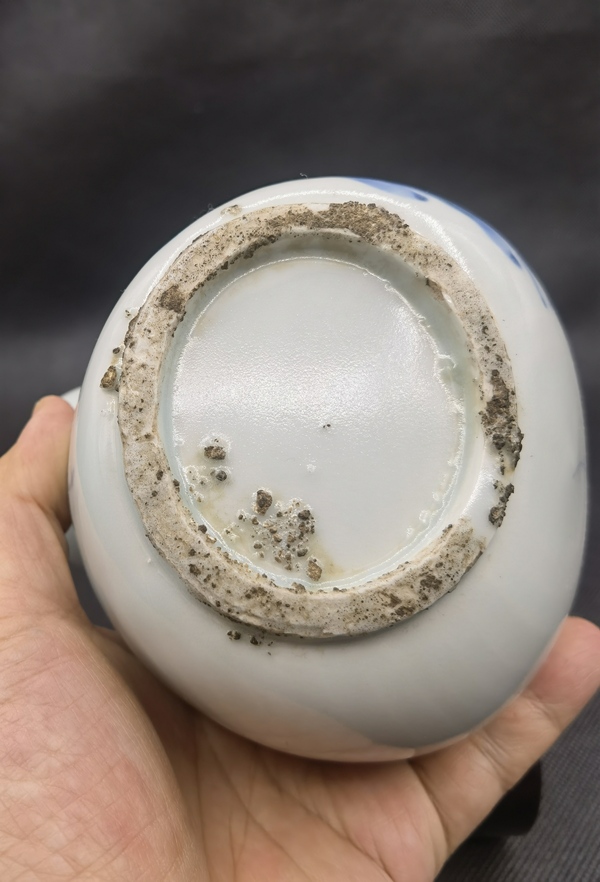 古玩陶瓷清早提梁葫蘆青花壺拍賣,當前價格6800元