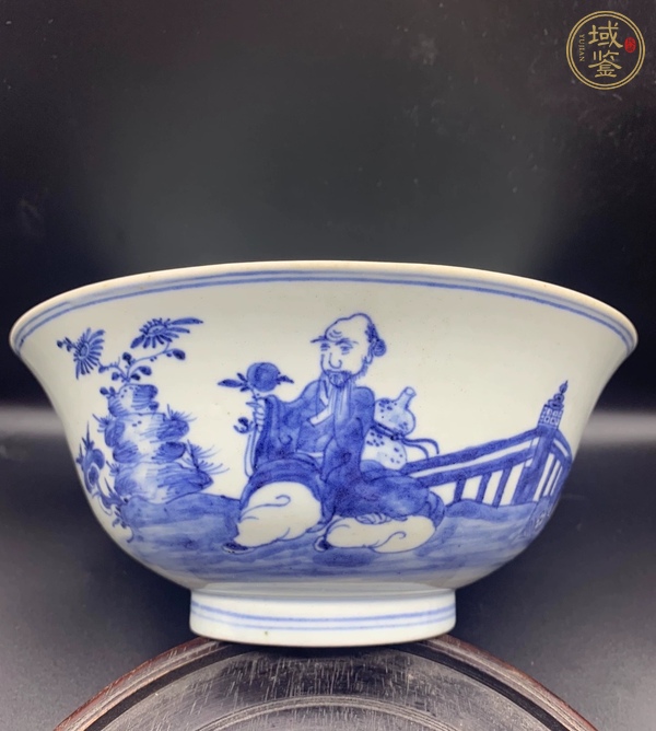 古玩陶瓷青花碗真品鑒賞圖