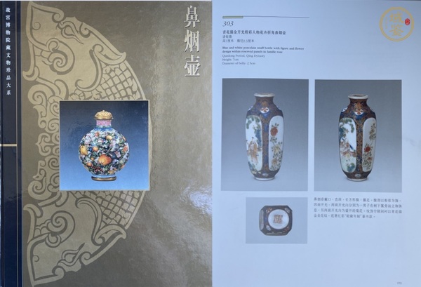 古玩陶瓷煙壺真品鑒賞圖