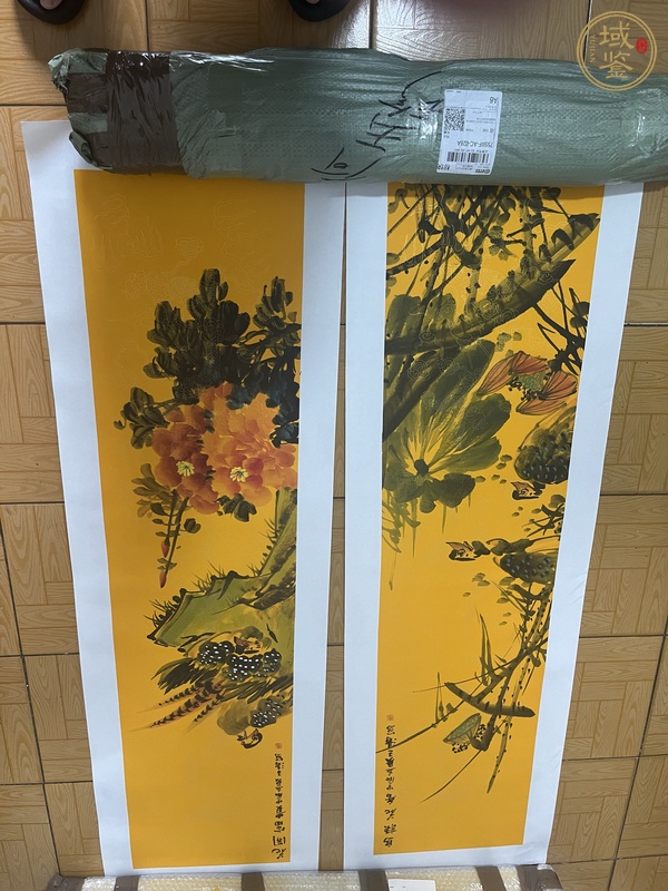 古玩字畫王濤花鳥真品鑒賞圖