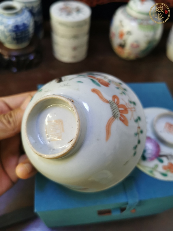 古玩陶瓷粉彩杯真品鑒賞圖